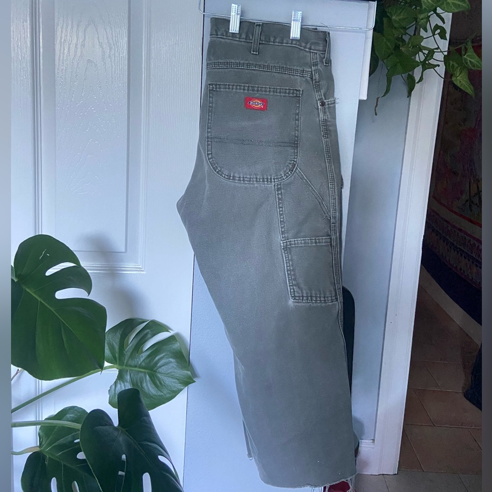 Dickies Men's Cargo Pants in Gray